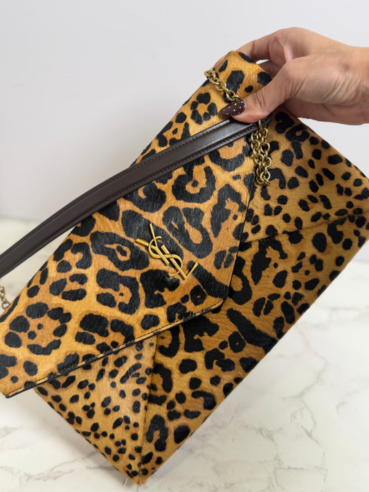 Leopard ysl shoulder chain