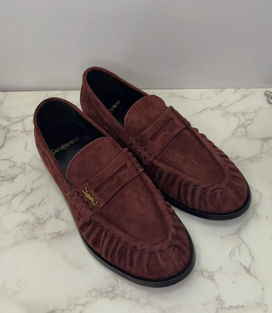 Suede loafers