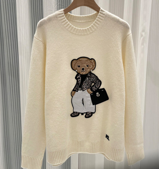 Rl BEAR SWEATER